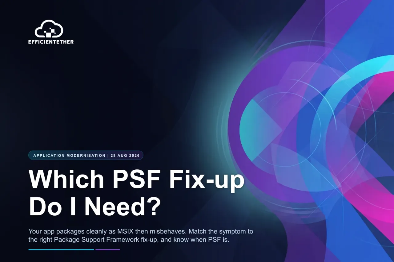 Which PSF Fix-up Do I Need? A Symptom-Led Guide