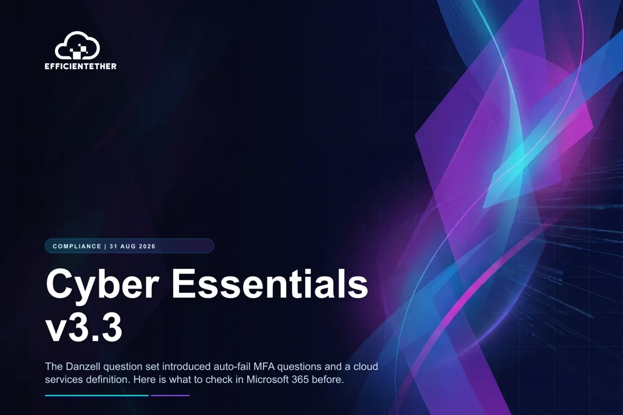 Cyber Essentials v3.3: The Microsoft 365 Auto-Fail Checklist