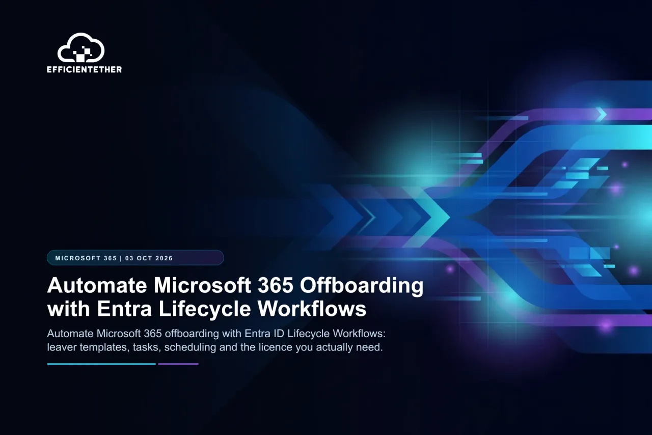 Automate Microsoft 365 Offboarding with Entra Lifecycle Workflows