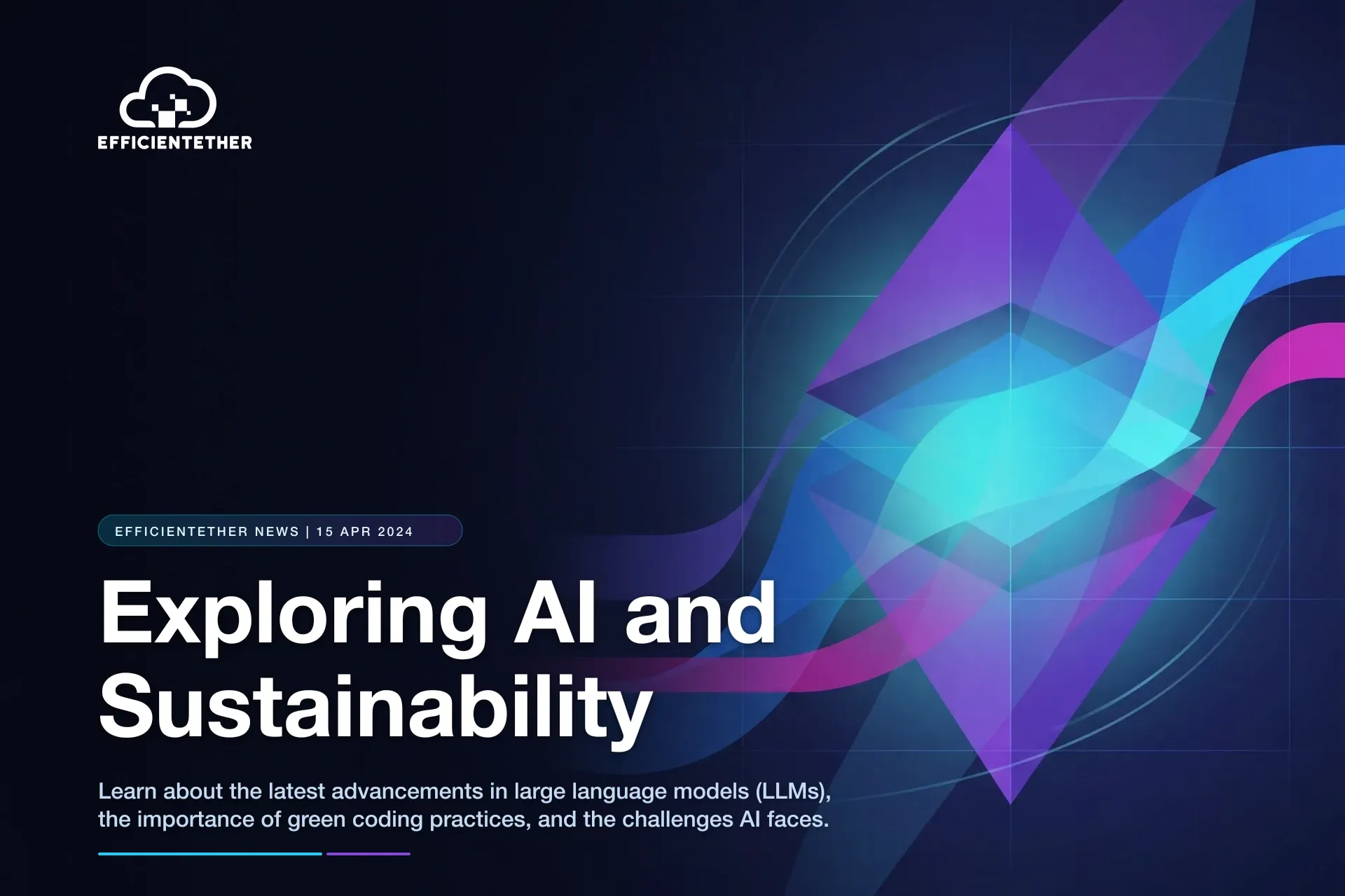 Exploring AI and Sustainability: Insights from EfficientEther