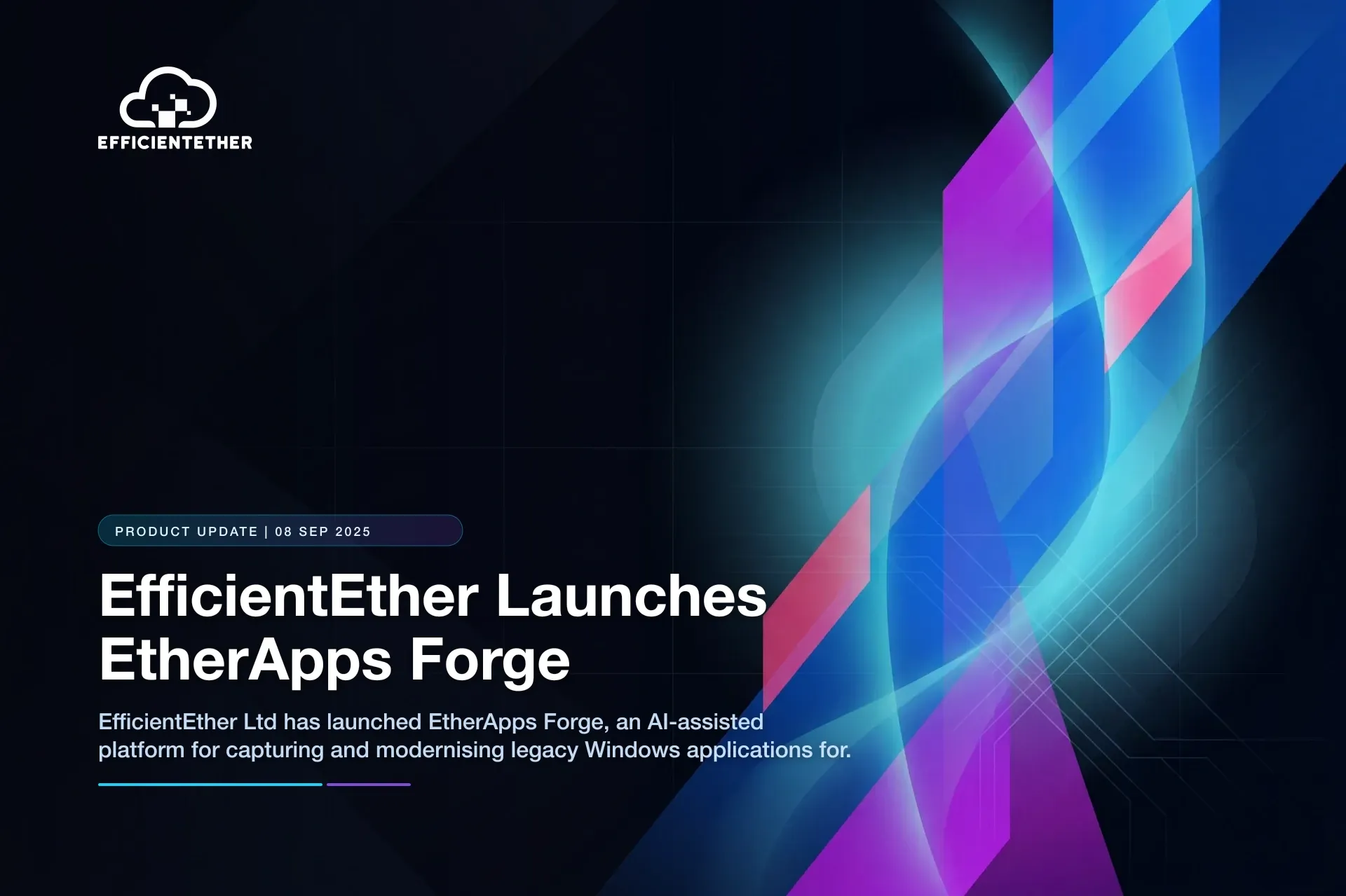 EfficientEther Launches EtherApps Forge