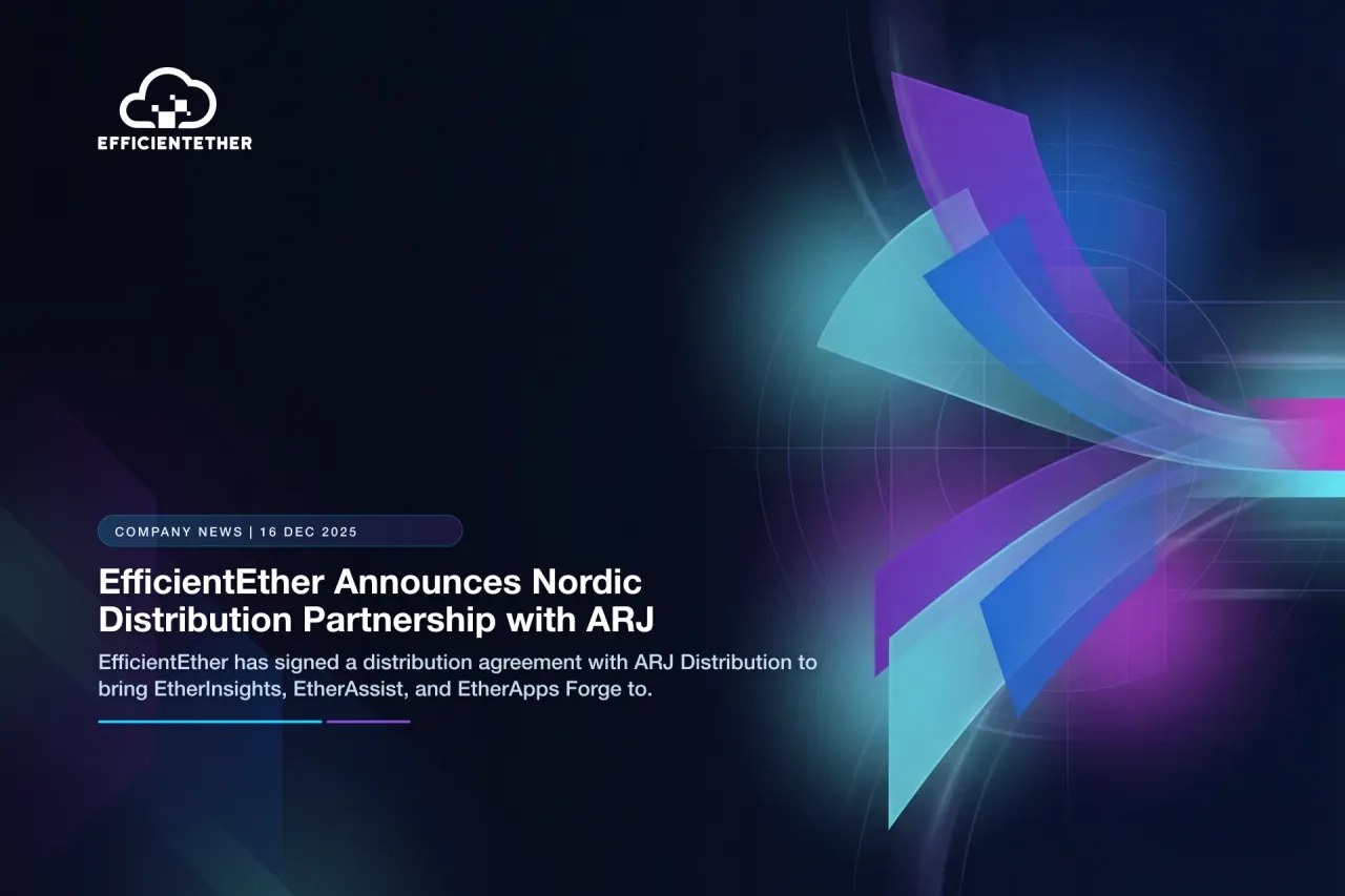 EfficientEther Signs Nordic Distribution Partnership with ARJ Distribution